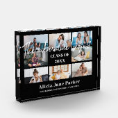 Abschluss 8 Foto-Kollage-Klasse für Jahreszins Fotoblock (Links)