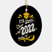 Abschluss 8. Klasse 2022 Nails Keramik Ornament (Rechts)