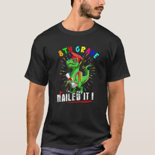 Abschluss 8. Klasse geschafft Rex Sonnenbrille Abi T-Shirt