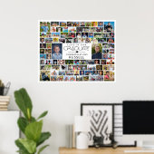 Abschluss 94 Foto-Collage Erinnerungsdisplay Poster (Heimbüro)