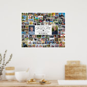 Abschluss 94 Foto-Collage Erinnerungsdisplay Poster (Küche)