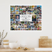 Abschluss 94 Foto-Collage Erinnerungsdisplay Poster (Küche)