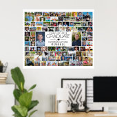 Abschluss 94 Foto-Collage Erinnerungsdisplay Poster (Heimbüro)