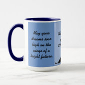 Abschluss-Adler-Kombi-Kaffeetasse Tasse (Links)