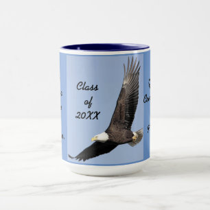Abschluss-Adler-Kombi-Kaffeetasse Tasse