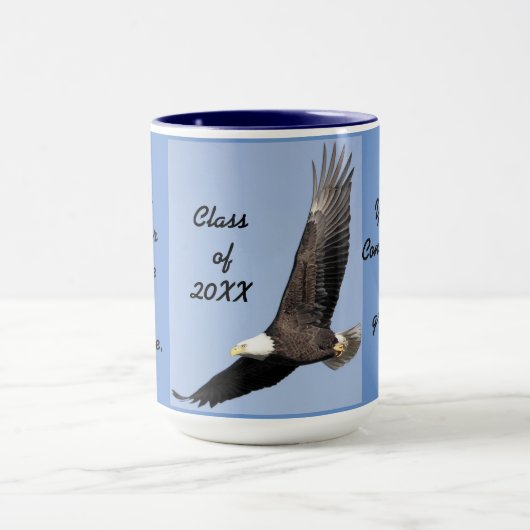 Abschluss-Adler-Kombi-Kaffeetasse Tasse (Zentrum)