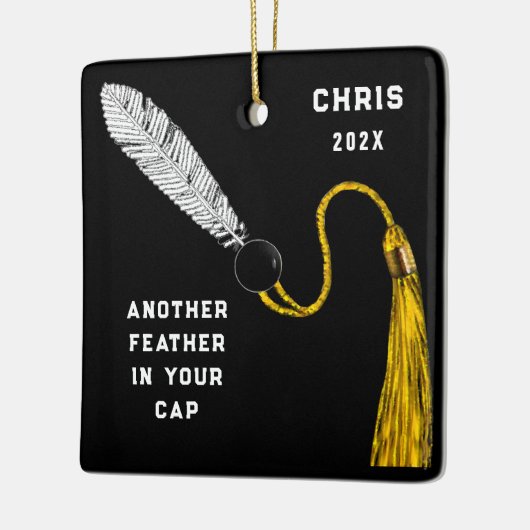 Abschluss Advanced Degree Keramikornament (Links)