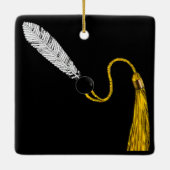 Abschluss Advanced Degree Keramikornament (Rückseite)