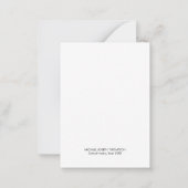 Abschluss Advice Card Graduation Party Game Mitteilungskarte (Rückseite)