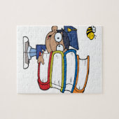 Abschluss-afrikanischer amerikanischer Junge Puzzle (Horizontal)