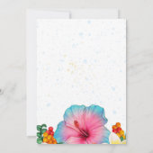 Abschluss Aloha Einladungen (Rückseite)