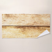 Abschluss alter Holztextur Badehandtuch (Badehandtuch)
