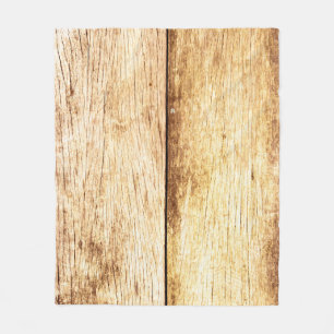 Abschluss alter Holztextur Fleecedecke