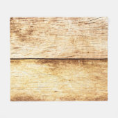 Abschluss alter Holztextur Fleecedecke (Vorderseite (Horizontal))