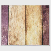 Abschluss alter Holztextur Geschenkpapier (Flach)