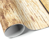 Abschluss alter Holztextur Geschenkpapier (Rolleneckpunkt)