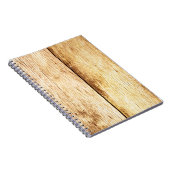 Abschluss alter Holztextur Notizblock (Rechte Seite)