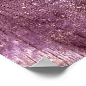 Abschluss alter Holztextur Poster (Ecke)
