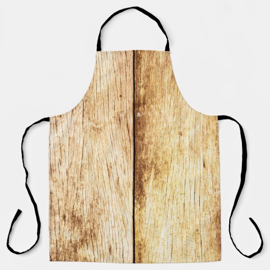 Abschluss alter Holztextur Schürze (Vorderseite)