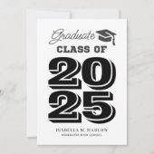 Abschluss an der Hochschule Ankündigung (Vorderseite)