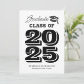 Abschluss an der Hochschule Ankündigung (Stehend Vorderseite)