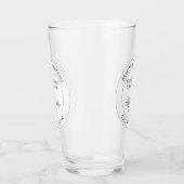 Abschluss an der Universität oder Uni Personalisie Glas (Links)