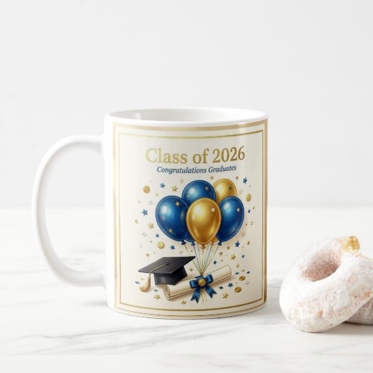 Abschluss-Andenken-Kaffeetassen Kaffeetasse (Mit Donut)