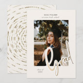 Abschluss-Ankündigung (Vorne/Hinten)