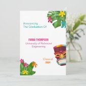 Abschluss Ankündigung (Stehend Vorderseite)