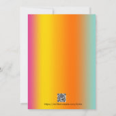 Abschluss Ankündigung (Rückseite)