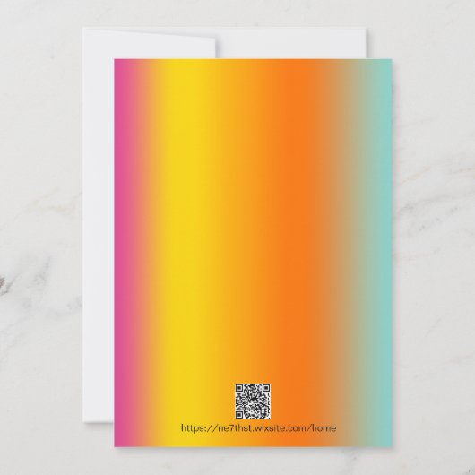 Abschluss Ankündigung (Rückseite)