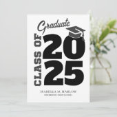 Abschluss Ankündigung (Stehend Vorderseite)