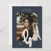 Abschluss-Ankündigung (Vorderseite)