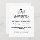 Abschluss-Ankündigung 2025 (Vorne/Hinten)