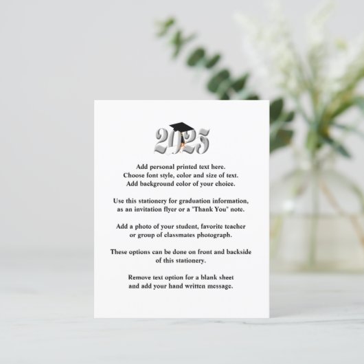 Abschluss-Ankündigung 2025 (Stehend Vorderseite)