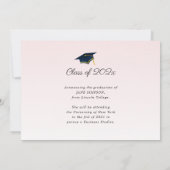 Abschluss-Ankündigung Ankündigung (Rückseite)