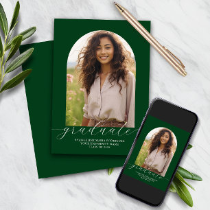 Abschluss Ankündigung Foto Arch - Dk. Green