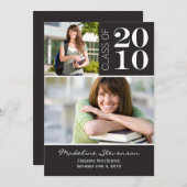 Abschluss-Ankündigung Foto-Karte Ankündigung (Vorne/Hinten)