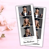 Abschluss Ankündigung Foto Stand QR-Code Eindeutig