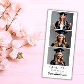 Abschluss Ankündigung Foto Stand QR-Code Eindeutig