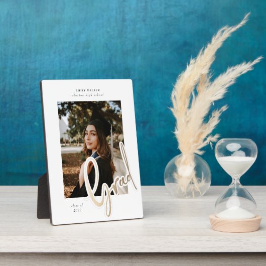 Abschluss-Ankündigung Fotoplatte (Seite)