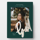 Abschluss-Ankündigung Fotoplatte (Vorderseite)