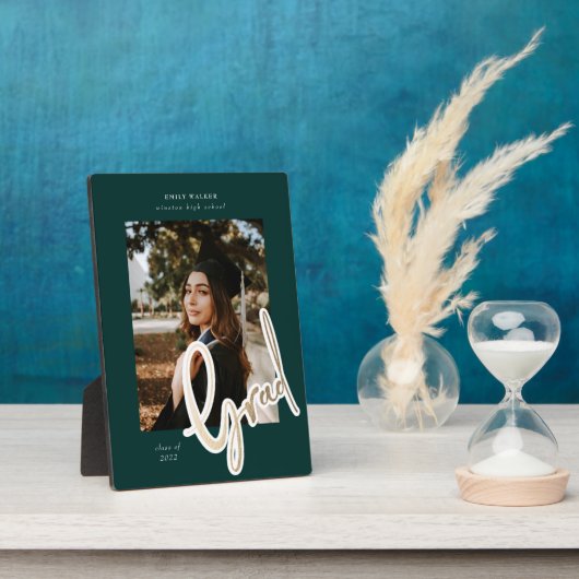 Abschluss-Ankündigung Fotoplatte (Seite)