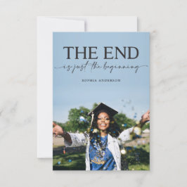 Abschluss Ankündigung Grad Party Einladung