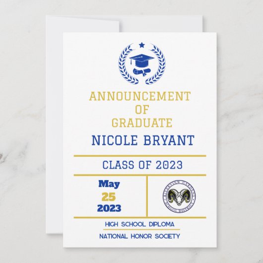 Abschluss Ankündigung HS (Vorderseite)