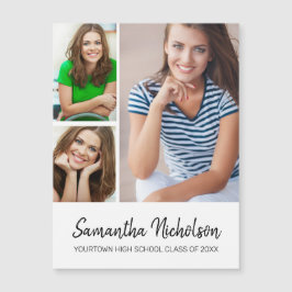 Abschluss Ankündigung Modernes Weiß 3 Foto