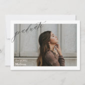 Abschluss Ankündigung Open House Grad Party (Vorderseite)