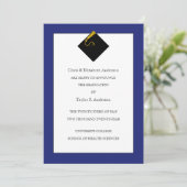 Abschluss Ankündigung Royal Blue (Stehend Vorderseite)