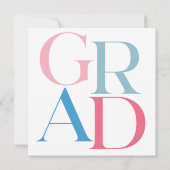 Abschluss Ankündigung von benutzerdefinierten Foto (Rückseite)