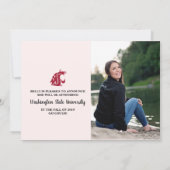 Abschluss-Ankündigungskarte Einladung (Rückseite)